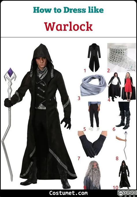 Warlock Costume for Halloween