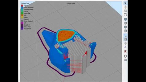 Simplify3D 3.0.2 – 3D printing preview - YouTube