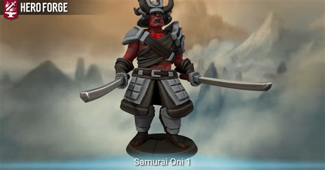 Oni 1 Made With Hero Forge