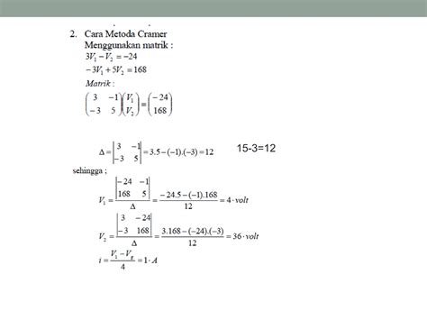 Analisis Rangkaian Node Dan Contoh Contoh Soal Ppt Free Download