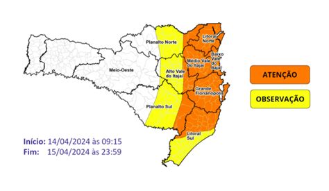 Alerta Da Defesa Civil Para Chuvas Se Estende Ao Litoral Norte Veja