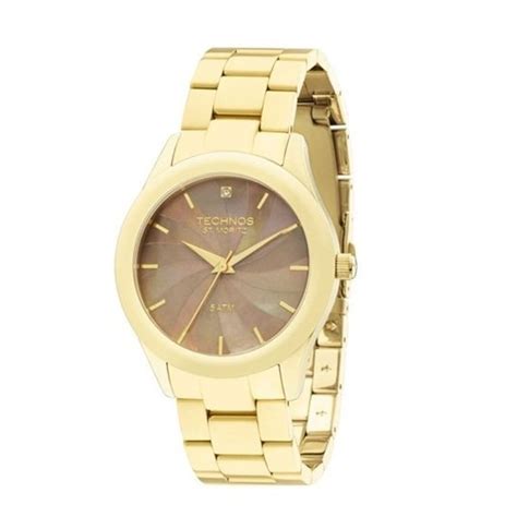 Rel Gio Technos Elegance St Moritz Lnh C Dourado