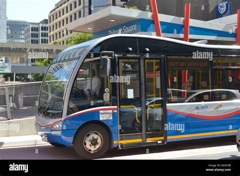 Myciti Bus Thibault Square Cape Town Stock Photo Alamy