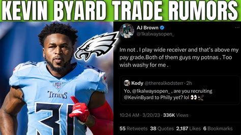 PHILADELPHIA EAGLES KEVIN BYARD TRADE RUMORS