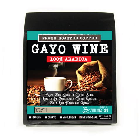 Jual Arabika Gayo Wine 500 Gr Kopi Bubuk Biji Premium Aceh Gayo