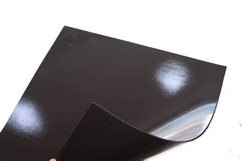 Black X X Mm Flexible Magnetic Sheet Rs Piece Magneticks Id