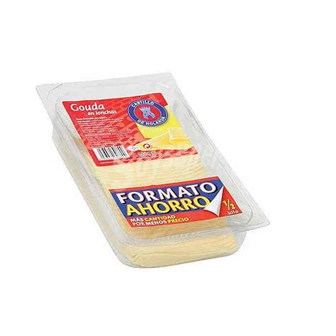 Castillo De Holanda Queso En Lonchas Gouda 500 G