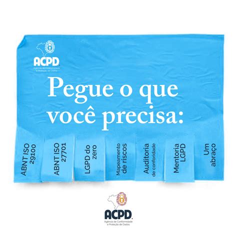 Pegue o que você precisa ACPD Brasil Campanhas