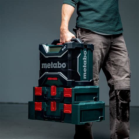 Metabo Rc Bluetooth Dab V V Fm Cordless Job Site Radio Body