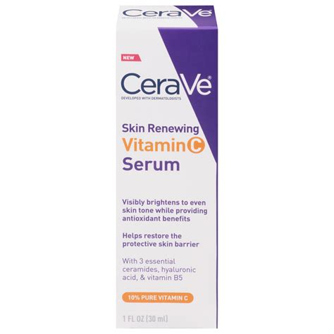 Save On Cerave Skin Renewing Serum Vitamin C Hyaluronic Acid Order Online Delivery Stop And Shop