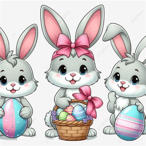 Easter Bunny Love Easter Sunday Easter Png Transparent Image And