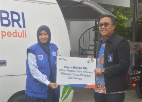 Peduli Umkm Bri Kanca Jatibarang Salurkan Mobil Display Umkm