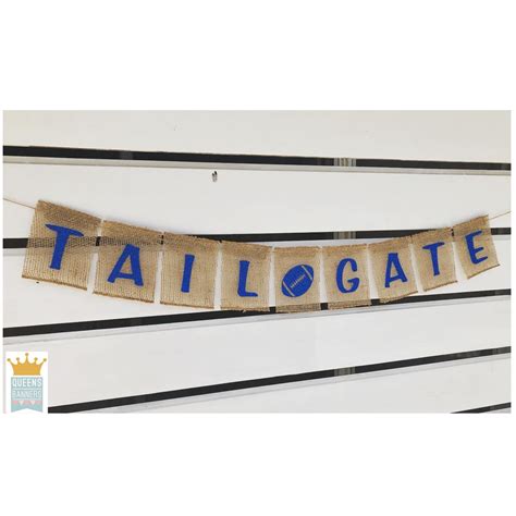 Tailgate Banner Tailgate Party Tailgate Decorations - Etsy