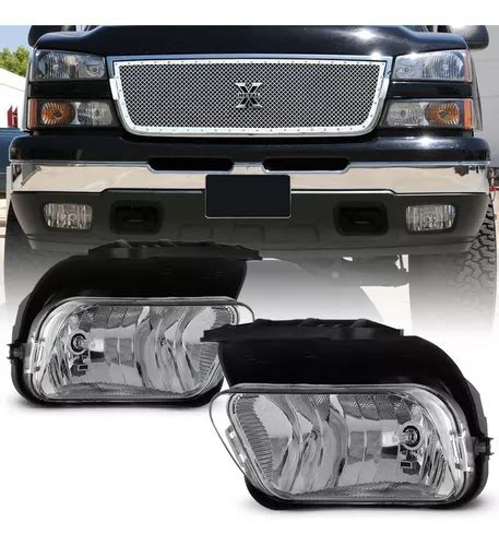 Par Faros Niebla Chevrolet Cheyenne Silverado 2003 2006 Envío gratis