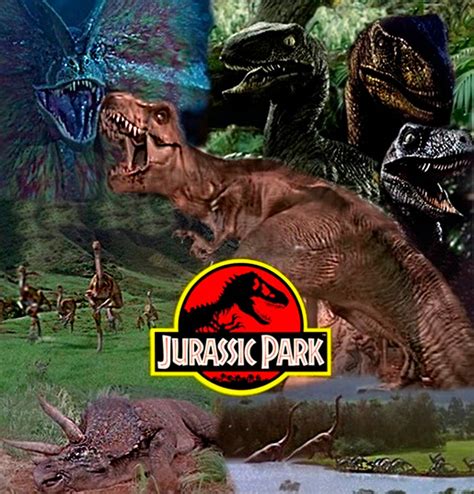 Jurassic Park 1993 Dinosaurs By Arton345 On Deviantart