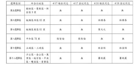 國民黨新北立委初選第二階段9人登記 Beanfun