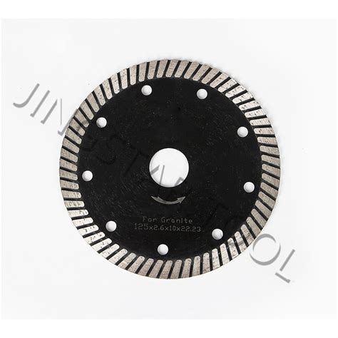 Continuous Rim Sintered Saw Blade Diamond Tools For Dry Cutting Stone