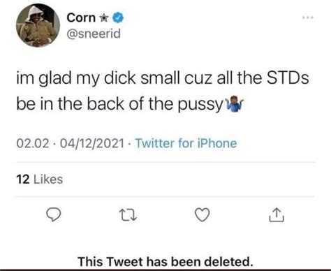 Corn ⍣ On Twitter Then My Dick Had A Growth Spurt💔