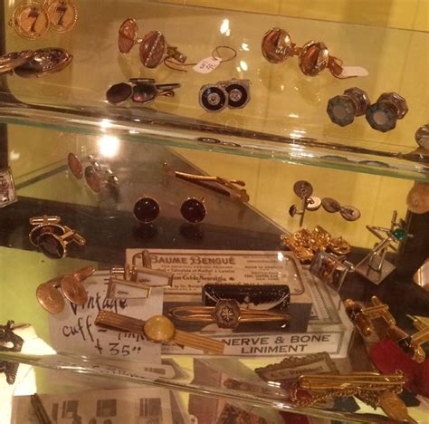 Vintage Cufflinks And Tie Clips For The Ultra Sophisticated Father See