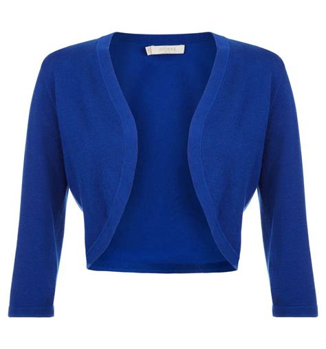 Hobbs Carrie Bolero In Blue Lyst Uk