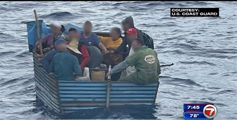 USCG Repatriates 11 Cuban Migrants After Boat Spotted Near Key Largo