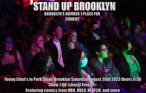 Stand Up Comedy Brooklyn A Comedy Show Hbo Netflix Hulu Young