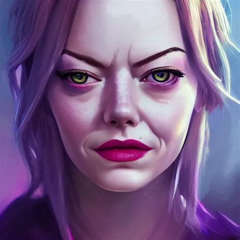 Emma Stone Portrait Arcane Netflix Arcane Vi Arcane Stable