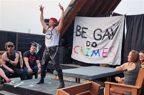 Fairbanks Sen Kawasaki Puts A Crown On Pride Month By Promoting BE GAY DO CRIME Anarchy