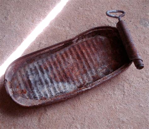 Vintage Rust Metal Sardine Kipper Can With Key Steampunk