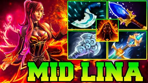 Lina Dota Mid Carry Build Pro Gameplay Guide Youtube