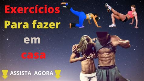 Melhores exercicios para você fazer em casa exercicios para