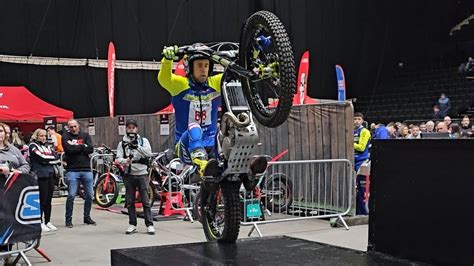 DL12 Indoor Trial Sheffield 2024 Toni Bou Adam Raga Toby Martyn