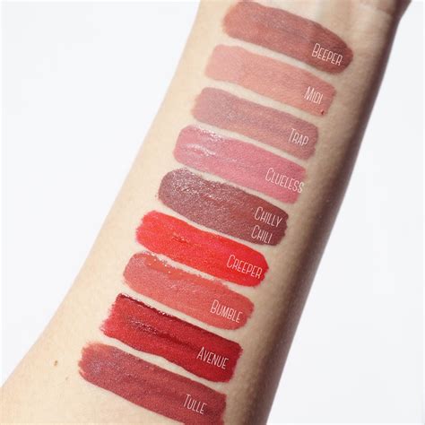 Colour Pop Ultra Matte Lip Swatches Colourpop Ultra Matte Lip Lip