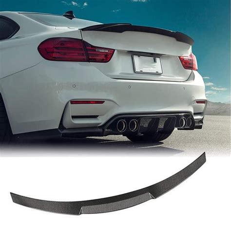 Spoiler Aerofólio Traseiro Bmw M3 M4 F80 F82 Fibra D Carbono Veon