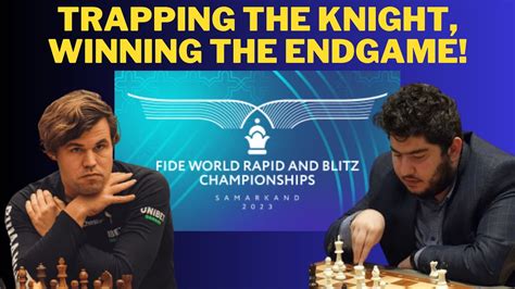 GM Magnus Carlsen Vs Parham Maghsoodloo FIDE World Rapid Chess