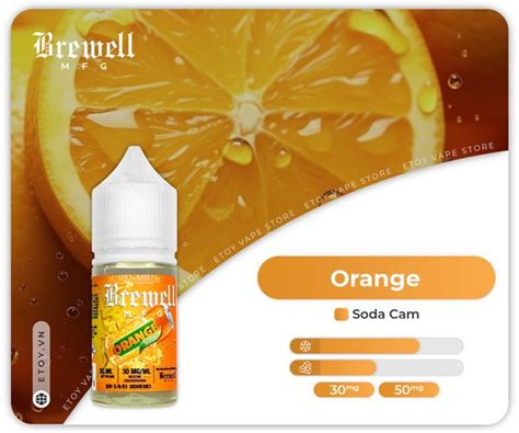 Brewell Mfg Salt Orange Soda Ml Tinh D U Brewell V Soda Cam