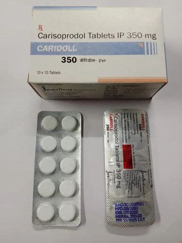 Caridoll Carisoprodol Mg Tablets At Rs Stripe Pain