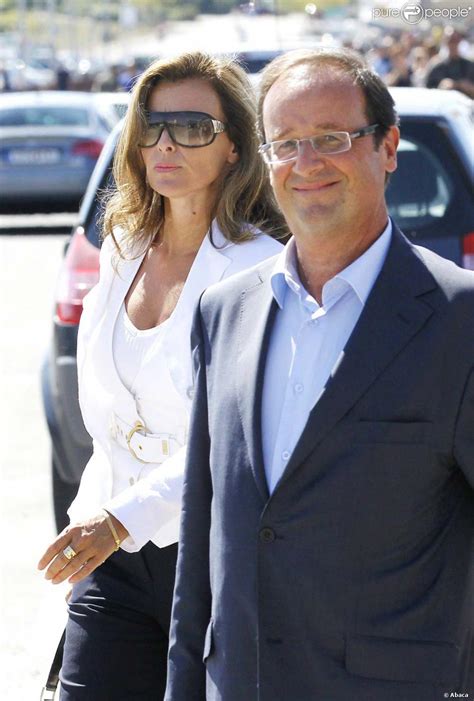 Valérie Trierweiler et François Hollande, La Rochelle, le 29 août 2010 ...