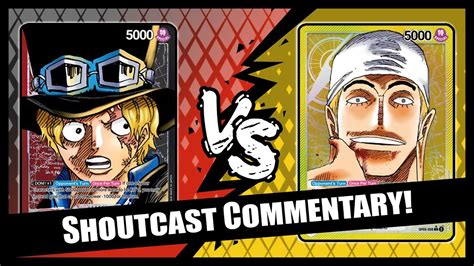 Pirate Rumble One Piece Tcg Shoutcasted Gameplay Sabo Vs Enel