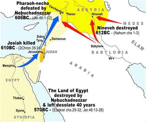 32-Necho defeated at Carchemish - The Herald of Hope