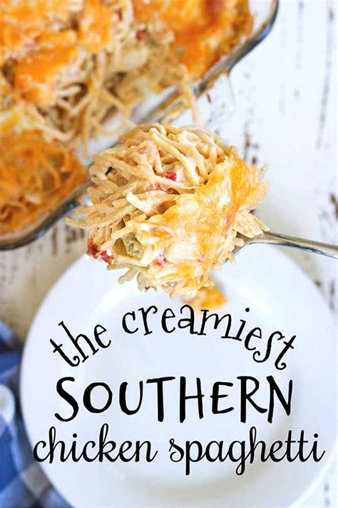 Southern Chicken Spaghetti Recipe Best Crafts And Recipes