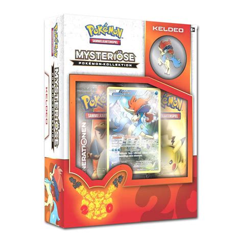 Pokémon Mysteriöse Pokémon Kollektion Keldeo Trading Cards World of