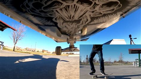 Gopro Hero 9 Horizon Leveling Under Skateboard Youtube