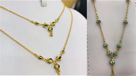 Latest Light Weight Gold Chain Necklaces Designs Youtube