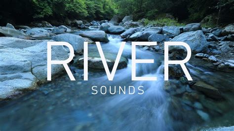 Relaxing River Sounds For Sleep Relax Meditation Study Mind Calming