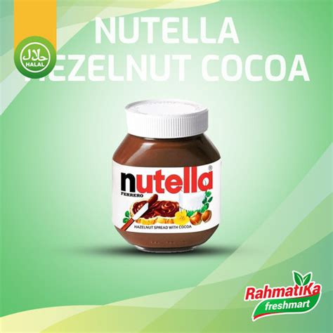 Jual Nutella Chocolate Hazelnut Spread Cocoa Selai Coklat Hazelnut