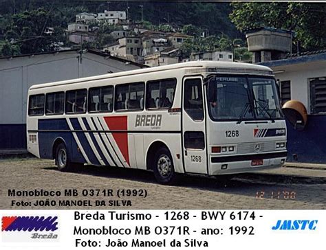 Fotos de ônibus de são paulo Monobloco 0371 Mercedes benz Breda turismo