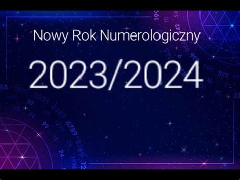 Nowy Rok Numerologiczny Numerologia Tarot Youtube