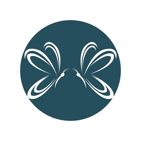 Premium Vector Butterfly Logo Template Vector Icon Illustration