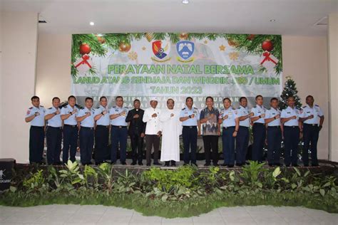 Perayaan Natal Bersama Lanud Atang Sendjaja Dan Wingdik Umum Tahun